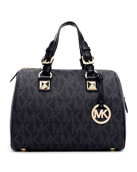 michael kors medium grayson studded satchel|satchel Michael Kors outlet.